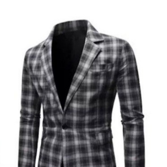 Other - Plaid Men's Sports Jacket